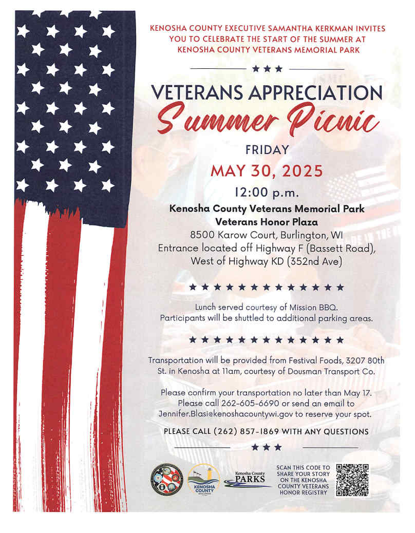 Veteran Picnic: Kenosha County